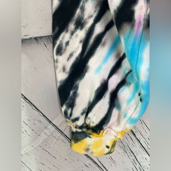 Vintage Havana Tie-Dye Sweatshirt Balloons Sleeves M - Picture 3 of 5